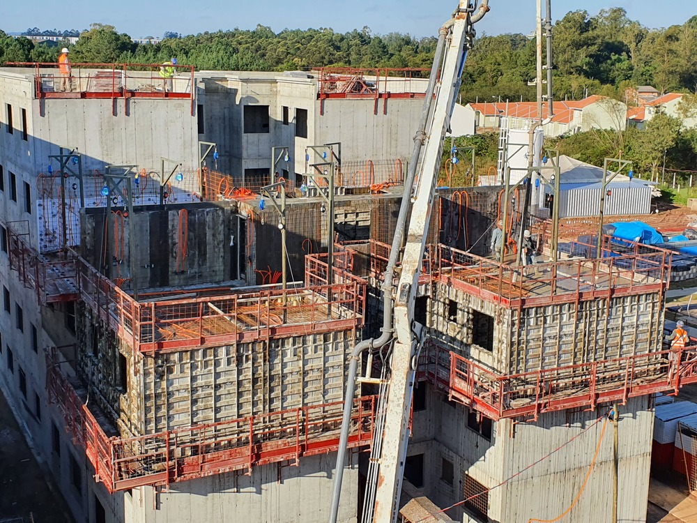 Linha de Vida para Parede de Concreto